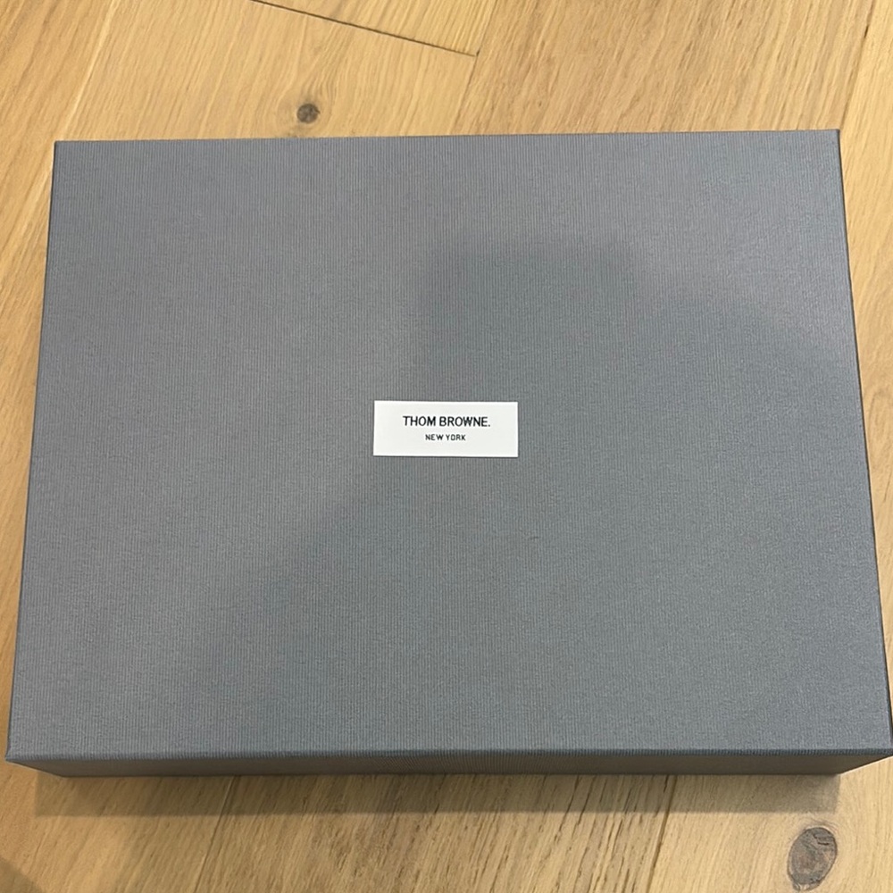 Thom Browne Elegant Gray Box